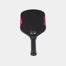 Luzz Glider 2026 raquette de pickleball hybride 16 mm noire et rose