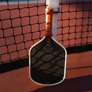 Raquette de pickleball Loco Hybrid 16 mm en fibre de carbone T-700 avec noyau double densité pour un équilibre optimal entre puissance et contrôle