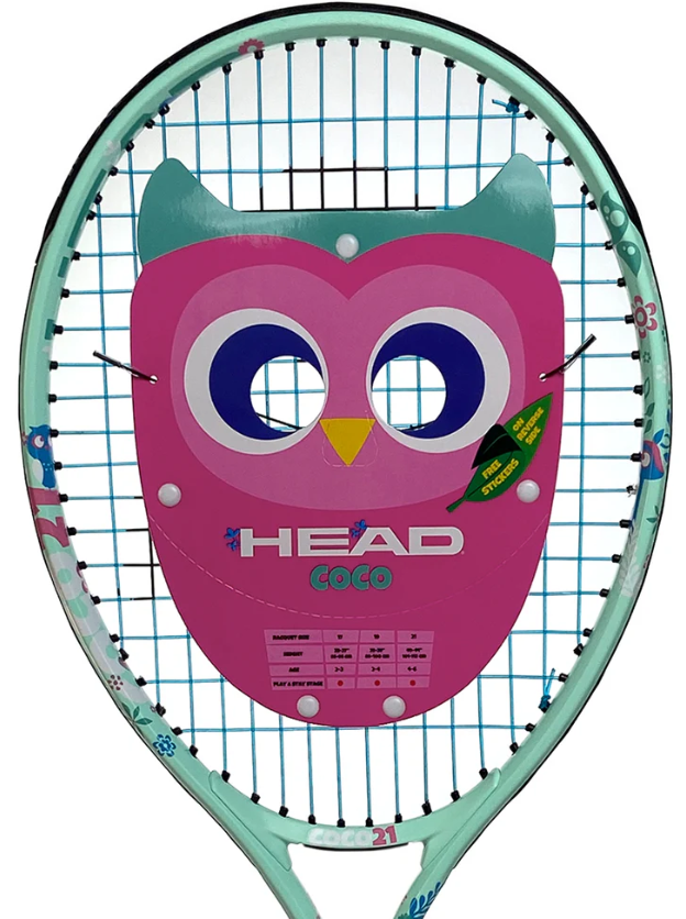 Head Coco 21" 2024 Raquette Tennis (junior) (cordée)