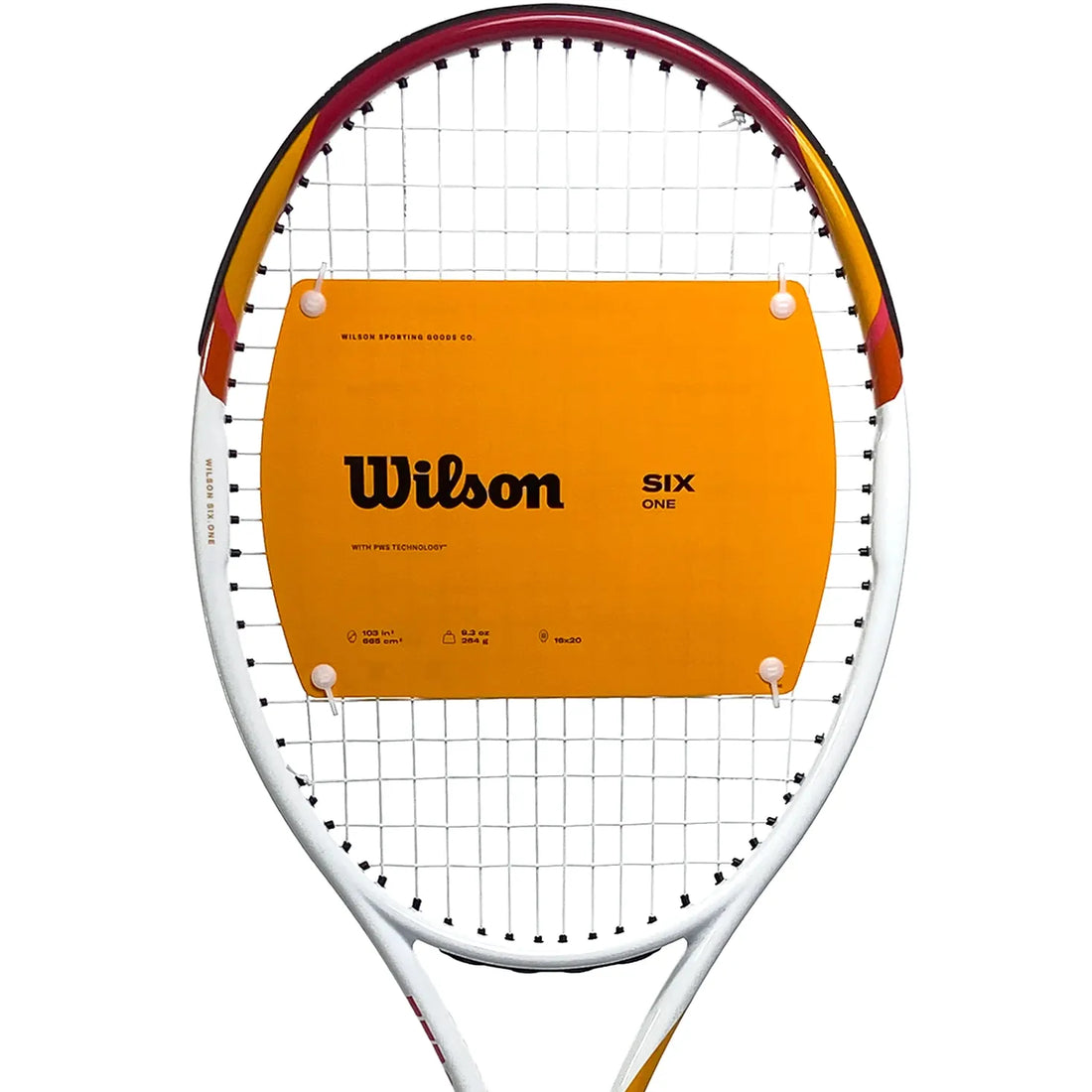 Raquette De Tennis Wilson Six One Comp - Taille De Grip 4 1/4 (L2) - Bon état