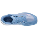 Chaussure de tennis Babolat Jet Mach 4 All Court avec semelle Michelin Premium et tige Matryx légère, conçue pour vitesse, traction et stabilité maximale.