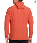 Veste de course Bjorn Daehlie Run 2.0 pour homme avec capuchon et tissu respirant.