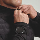 Dæhlie Distance Warm Jacket – Détail de l'ouverture pour montre sur la manche