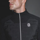 Dæhlie Distance Warm Jacket homme noire – Veste thermique hivernale vue de face