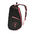 Sac pickleball Six Zero Pro Tour noir/cerise – sac spacieux avec compartiments pour raquettes et accessoires