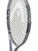 Raquette de tennis HEAD SQUARED avec technologie double tube et design gris holographique