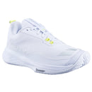 Chaussure de pickleball femme Babolat SFX Evo avec coupe large, semelle Ortholite épaisse et traction Michelin, conçue pour offrir confort et stabilité sur le court.