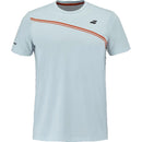 T-shirt de tennis homme Babolat Play Crew Neck avec coupe régulière et tissu extensible