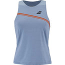 Camisole de tennis femme Babolat Play ajustée avec soutien-gorge intégré et tissu extensible