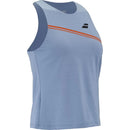 Camisole de tennis femme Babolat Play ajustée avec soutien-gorge intégré et tissu extensible