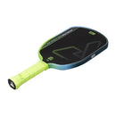 Raquette de pickleball JOOLA Agassi Heat Vision 16 mm avec surface en fibre de carbone texturée et design inspiré d’Andre Agassi.