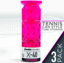 Franklin X 40 Balles Pickleball Extérieur (rose)