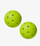 Wilson TRU 32 Balles Pickleball Extérieur Jaune (pqt 2)