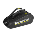 Sac de tennis Tecnifibre REFORM L noir grande capacité avec compartiments raquettes et design écoresponsable