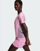 T-shirt On Performance-T Sakura Dewberry léger et respirant avec technologie DryTec pour course à pied