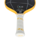 Raquette de pickleball Six Zero Quartz carbone brut T300 – contrôle, spin et puissance