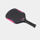 Luzz Glider 2026 raquette de pickleball hybride 16 mm noire et rose