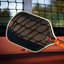 Raquette de pickleball Loco Hybrid 16 mm en fibre de carbone T-700 avec noyau double densité pour un équilibre optimal entre puissance et contrôle