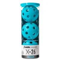 Franklin X26 Balles Pickleball Intérieur Bleu (pqt de 3)