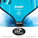 Franklin Signature Pro Series 13 Bleu Raquette Pickleball