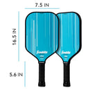 Franklin Signature Pro Series 13 Bleu Raquette Pickleball