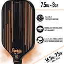 Franklin Signature Pro Series 13 Noir/Or Raquette Pickleball