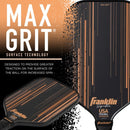 Franklin Signature Pro Series 13 Noir/Or Raquette Pickleball
