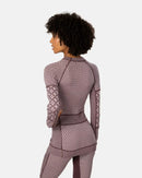 Kari Traa Smekker Long Sleeve couche de base légère en laine mérinos pour femme