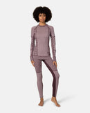 Kari Traa Smekker Long Sleeve couche de base légère en laine mérinos pour femme