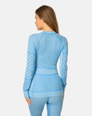 Kari Traa Smekker Long Sleeve couche de base légère en laine mérinos pour femme