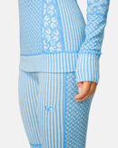 Kari Traa Smekker Long Sleeve couche de base légère en laine mérinos pour femme