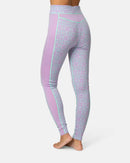 Kari Traa Rose High Waist Pants legging couche de base en laine mérinos pour femme