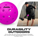 Franklin X 40 Balles Pickleball Extérieur Violet (pqt 3)