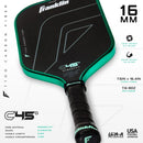 Franklin Dynasty C45° 14 Allongée Raquette Pickleball