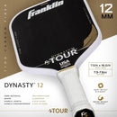 Franklin FS Tour Featherweight Dynasty 12 Raquette Pickleball