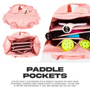 Sac à dos pickleball Franklin Flex avec compartiments raquettes et rangement pratique pour équipement et déplacements