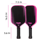 raquette de pickleball Franklin Signature Carbon Fiber T700 pour spin et puissance