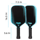 raquette de pickleball Franklin Signature Carbon Fiber T700 pour spin et puissance