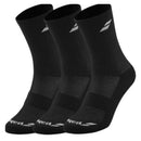 Chaussettes Babolat 3 paires noires unisexes
