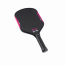 Luzz Glider 2026 raquette de pickleball hybride 16 mm noire et rose