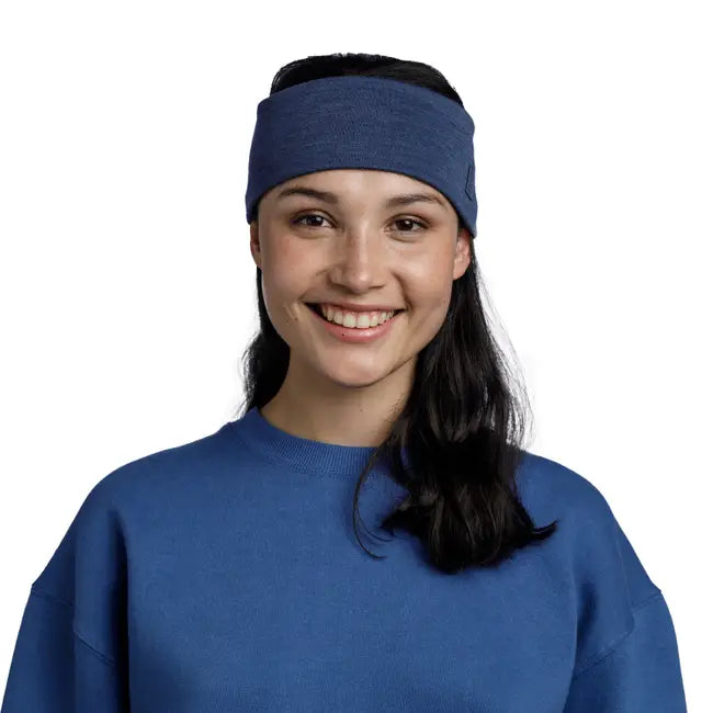 Buff Bandeau Merino Large Marine