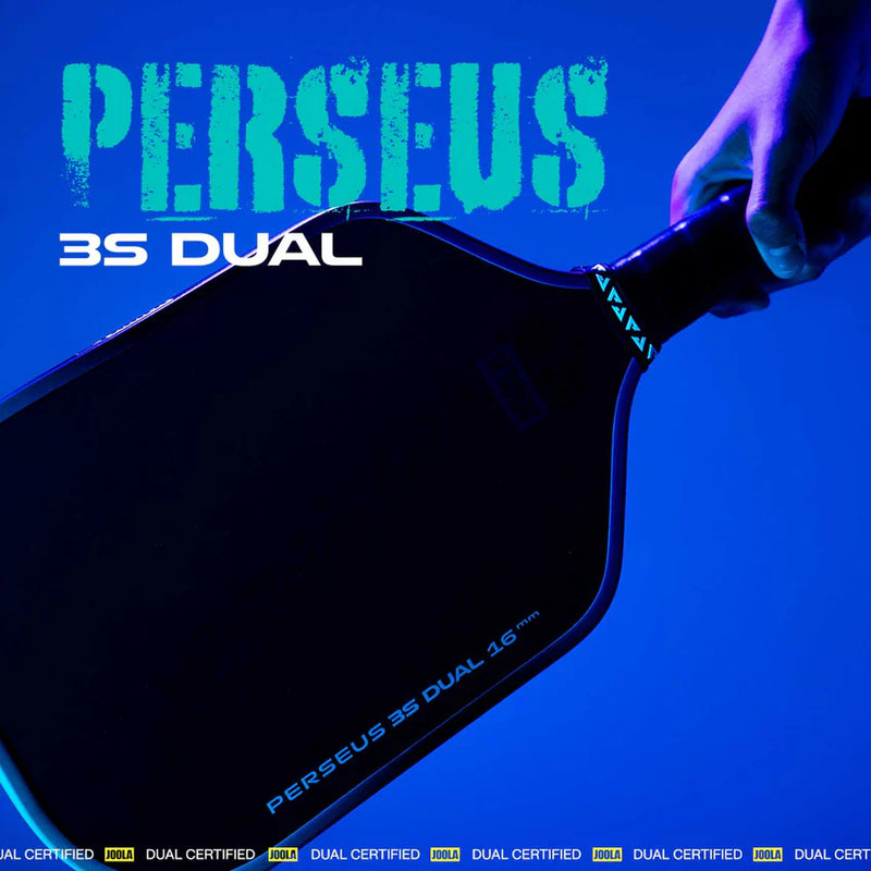 Raquette JOOLA Perseus 3S Dual 16mm violet turquoise