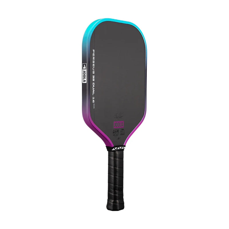 Raquette JOOLA Perseus 3S Dual 16mm violet turquoise – vue avant