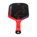 Raquette pickleball JOOLA Perseus Heat Vision 16 mm avec surface carbone et technologie anti-vibration pour performance optimale