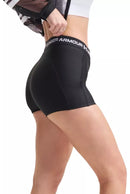 Short compressif Under Armour HeatGear femme noir sport