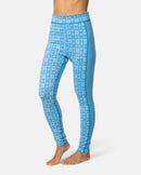 Kari Traa Rose High Waist Pants legging couche de base en laine mérinos pour femme