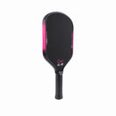 Luzz Glider 2026 raquette de pickleball hybride 16 mm noire et rose