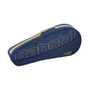Sac de tennis Babolat RH3 Essential avec compartiment pour trois raquettes et poche frontale zippée, conçu pour un transport léger et pratique.