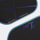 Raquette pickleball Luzz Pro 4 Blue Blaze Inferno avec noyau MPP pour puissance, contrôle et durabilité professionnelle
