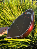 Protecteur de contour Vinyl Styles Edge Guard Ruby Ember v.2 pour raquette de pickleball.